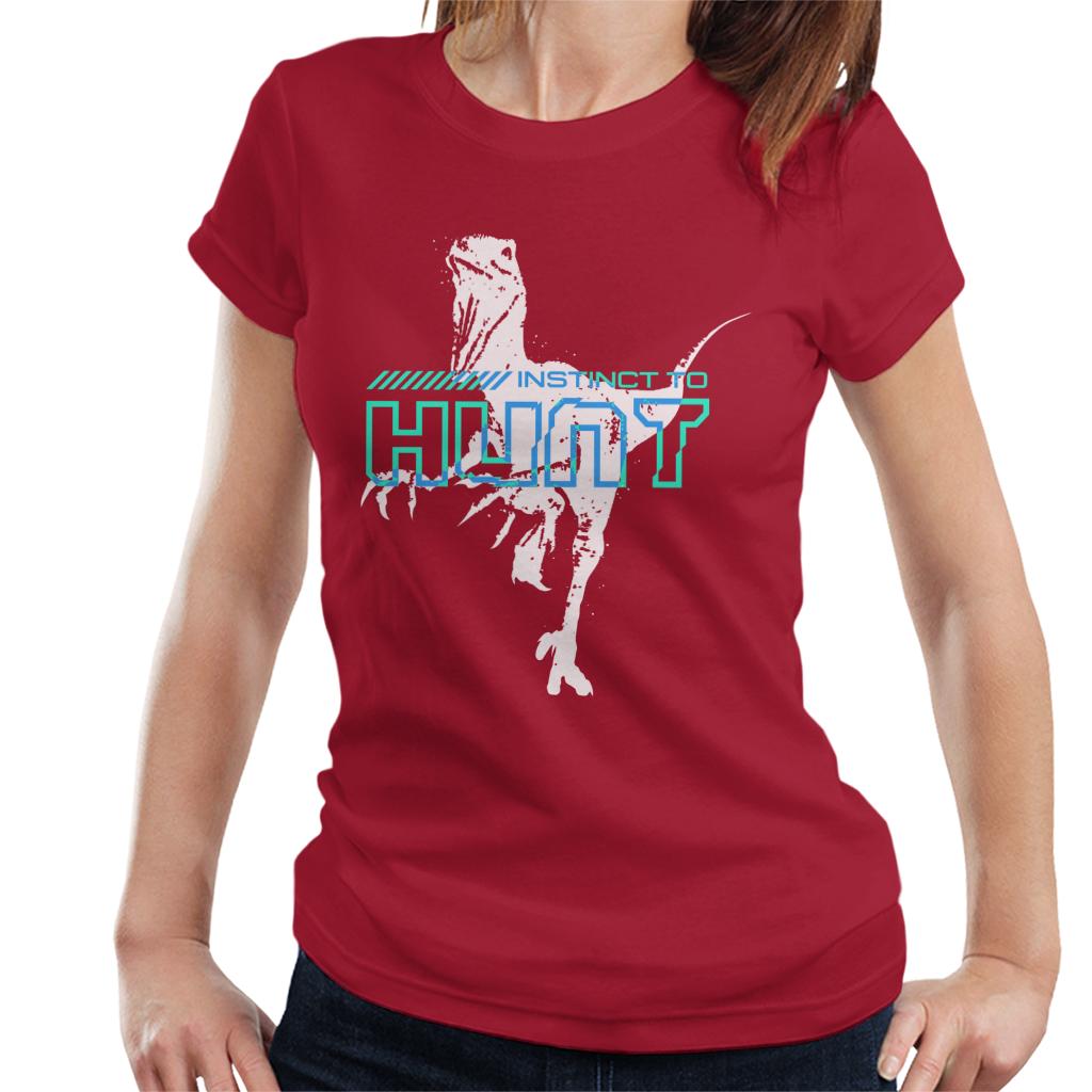 Jurassic Park Velociraptor Instinct To Hunt Women's T-Shirt product image 4