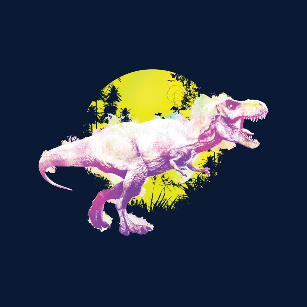 Jurassic Park T Rex Jungle Sun Women's T-Shirt product image 2