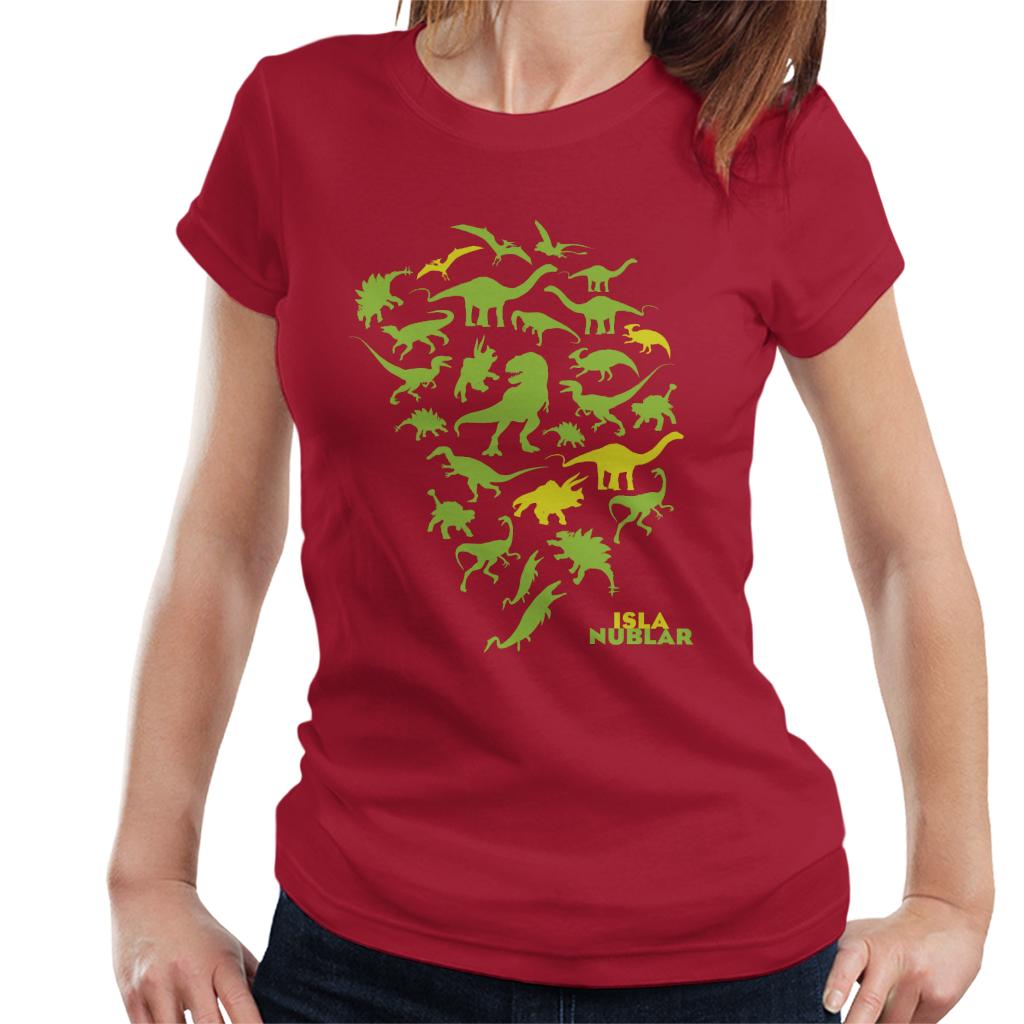 Jurassic Park Isla Nublar Green Dinosaur Silhouettes product image 4