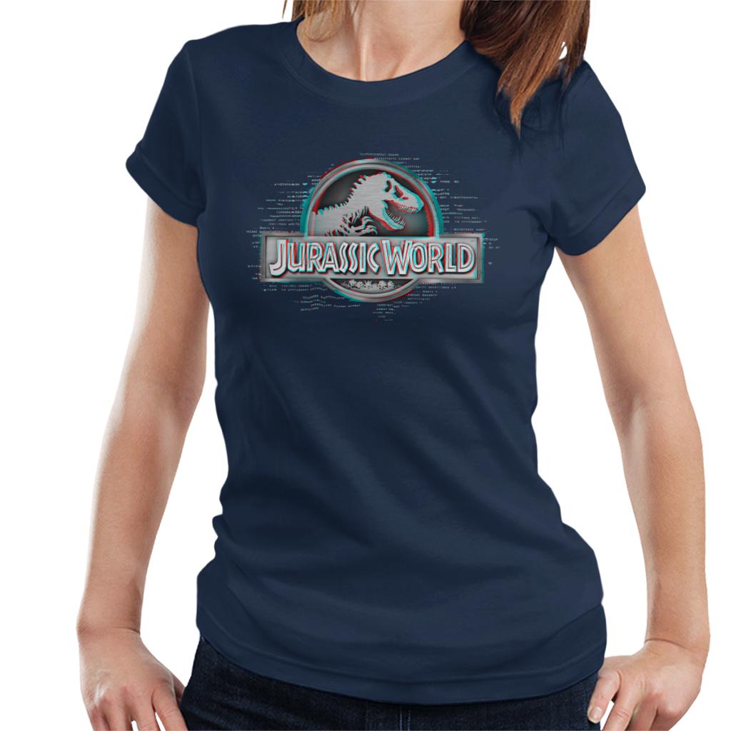 Jurassic Park X Ray Logo Women's T-Shirt product image 1