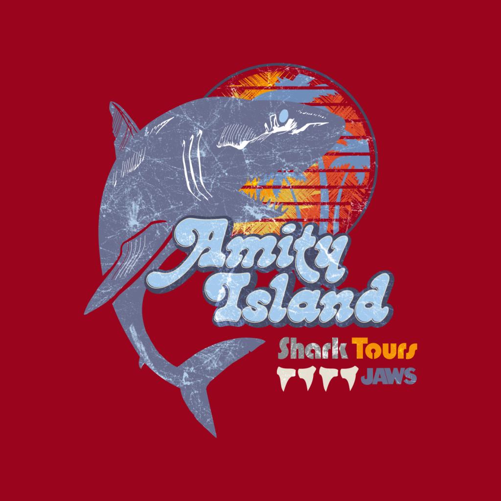 Jaws Amity Island Shark Tours Logo Women's T-Shirt