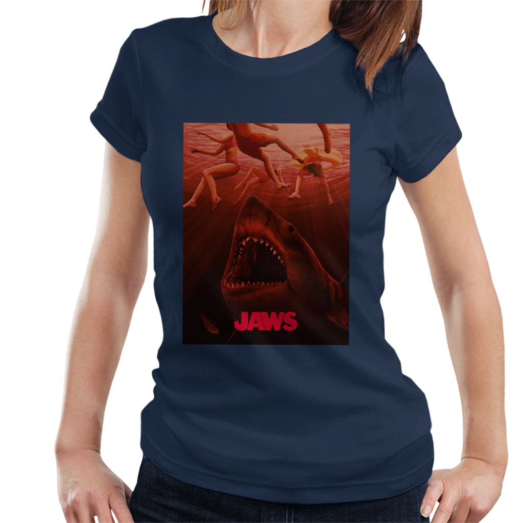 Jaws Under The Water Women's T-Shirt