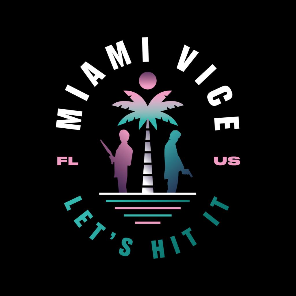 Miami Vice FL US Lets Hit It Women's T-Shirt product image 2