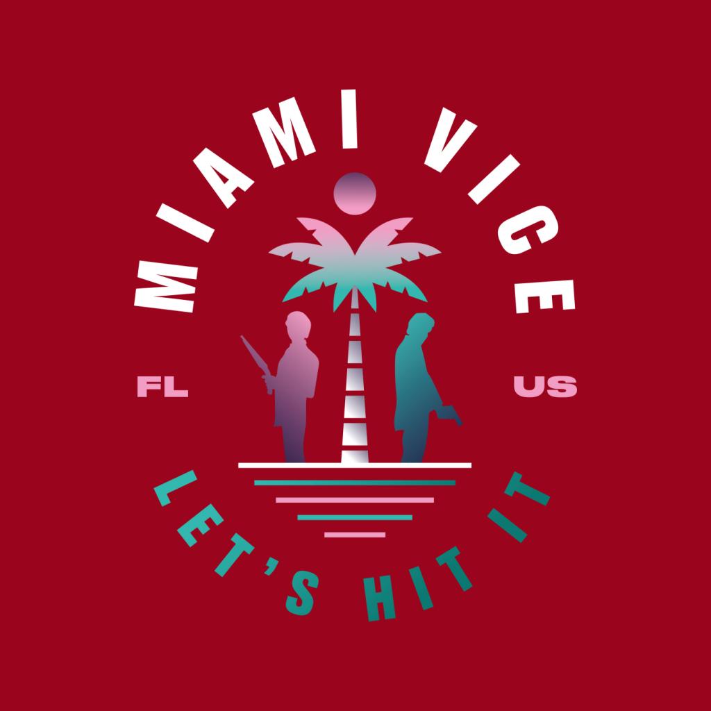Miami Vice FL US Lets Hit It Women's T-Shirt product image 5