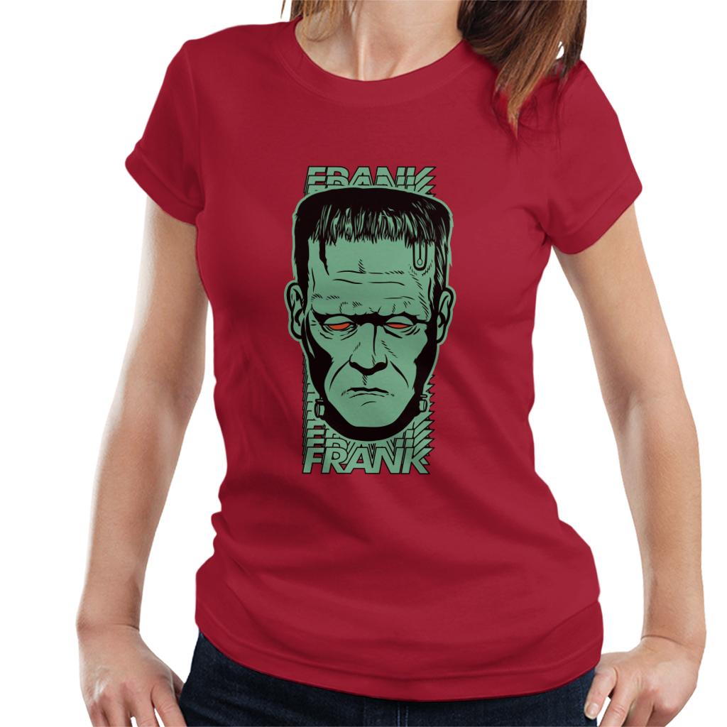 Frankenstein Frank Red Eyes Women's T-Shirt product image 4