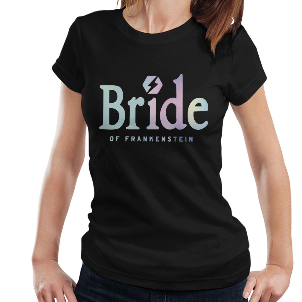 Bride Of Frankenstein Gradient Logo Women's T-Shirt product image 1