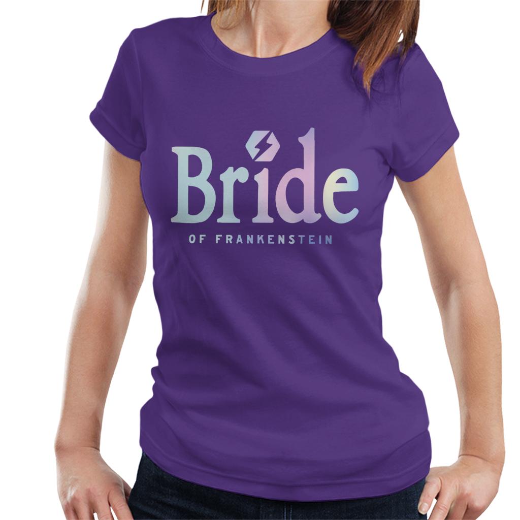 Bride Of Frankenstein Gradient Logo Women's T-Shirt product image 6