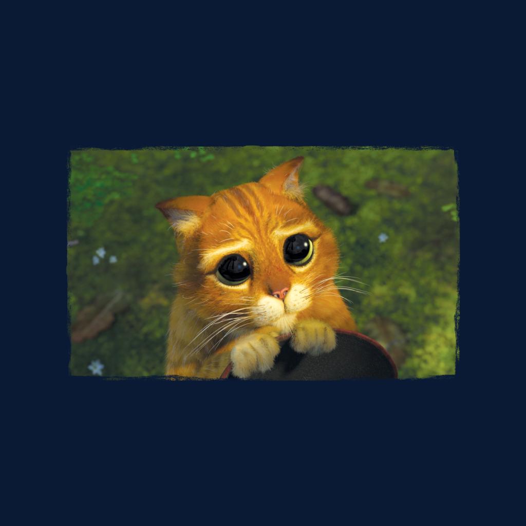 Shrek Puss In Boots Cute Eyes Women's T-Shirt product image 2