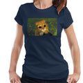 Shrek Puss In Boots Cute Eyes Women's T-Shirt product image 1