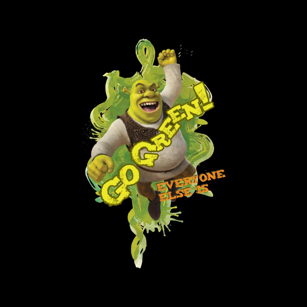 Shrek Go Green Everyone Else Is Women's T-Shirt product image 2