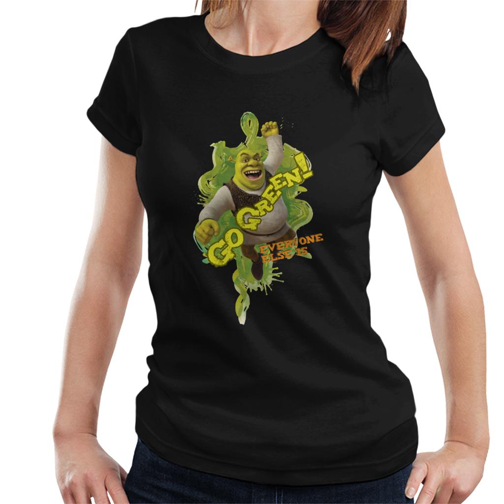 Shrek Go Green Everyone Else Is Women's T-Shirt product image 1