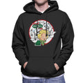The Birds Cartoon Tides Motel Scene Men's Hooded Sweatshirt product image 1