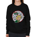 The Birds Cartoon Tides Motel Scene Women's Sweatshirt product image 1