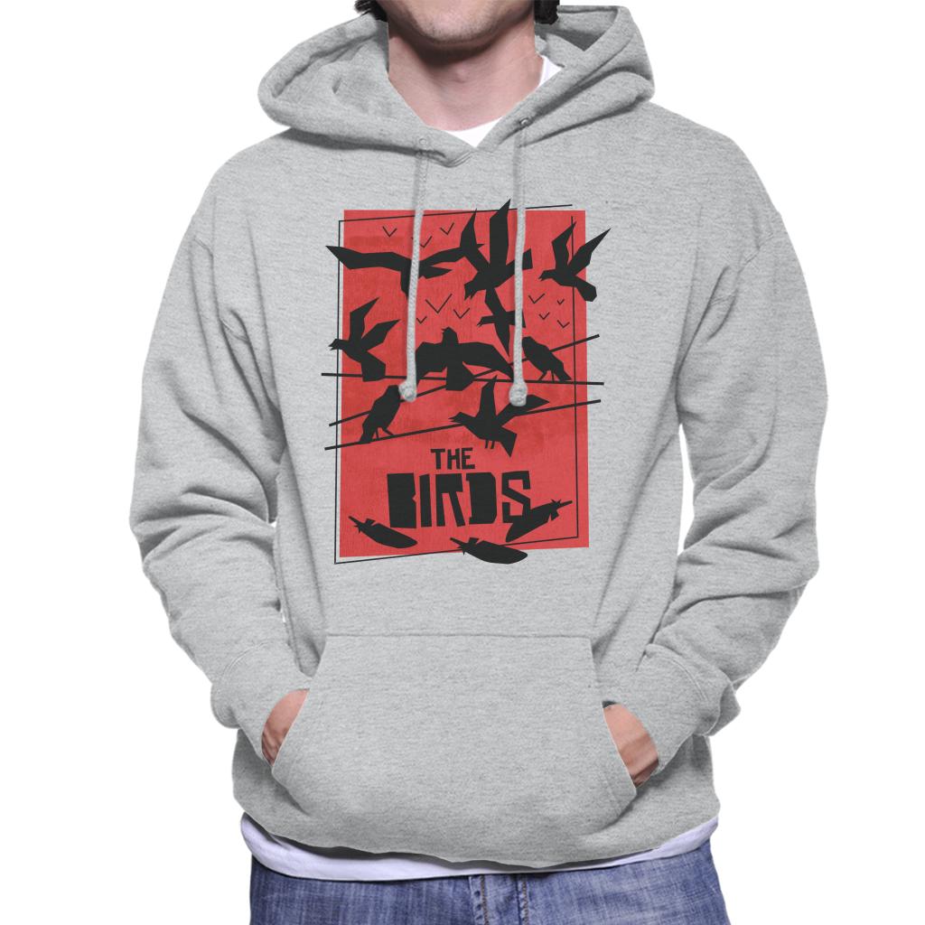 The Birds Power Line Silhouettes Men's Hooded Sweatshirt product image 1