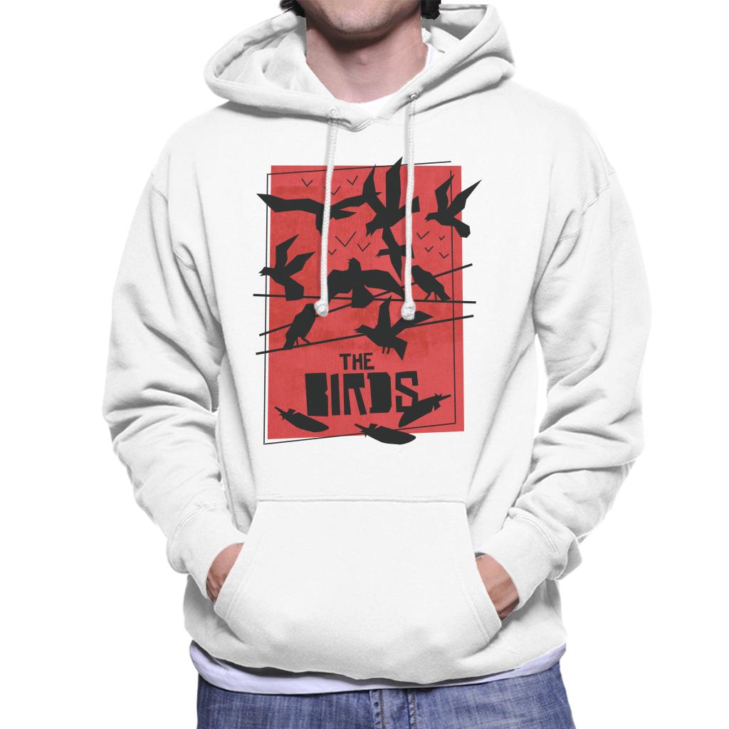 The Birds Power Line Silhouettes Men's Hooded Sweatshirt product image 4