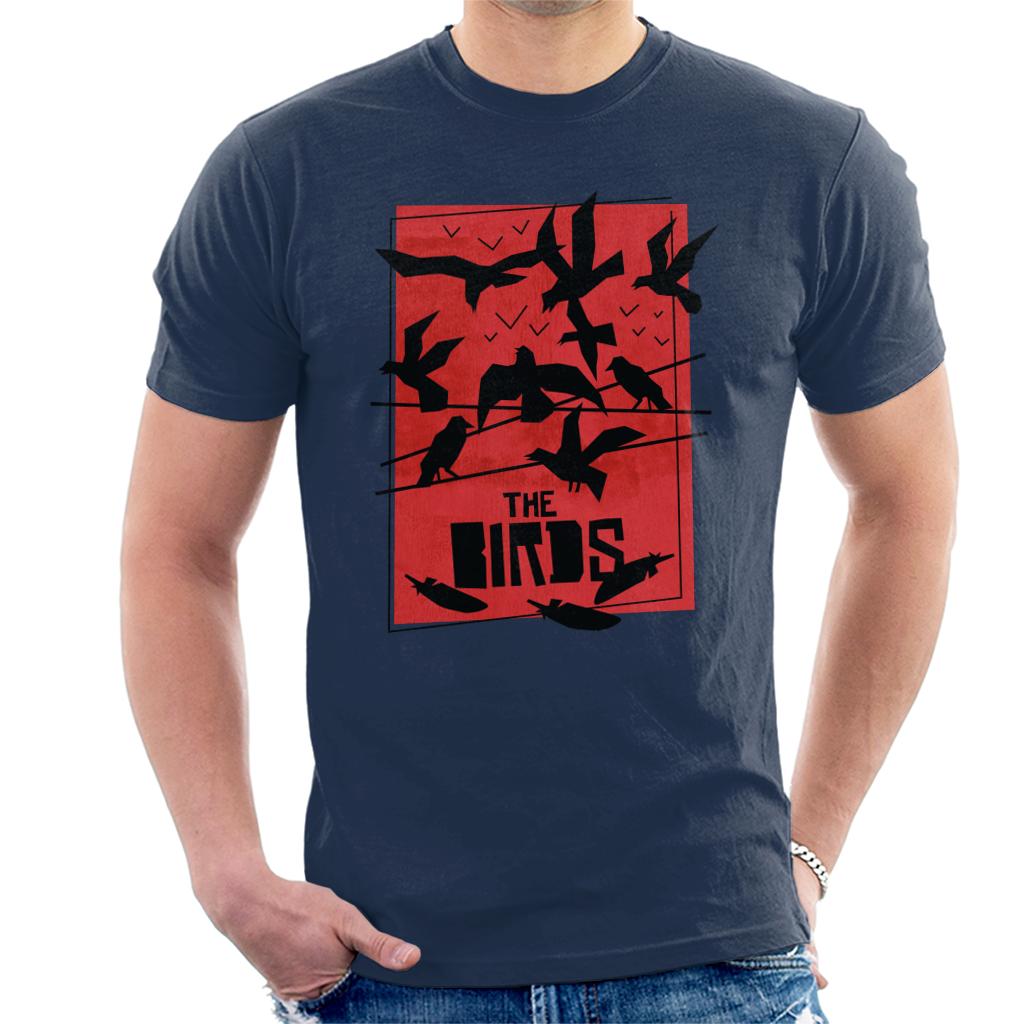 The Birds Power Line Silhouettes Men's T-Shirt product image 6