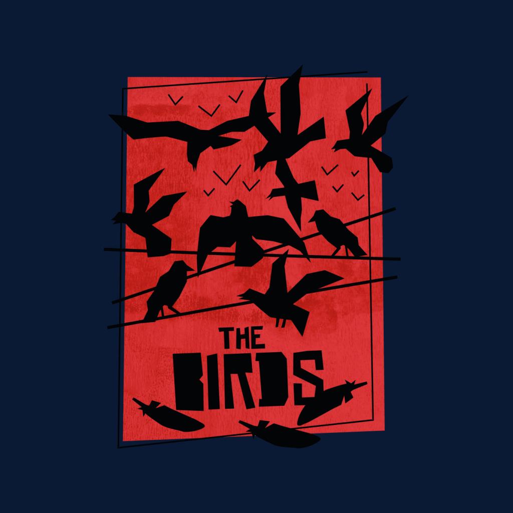 The Birds Power Line Silhouettes Men's Hooded Sweatshirt product image 7