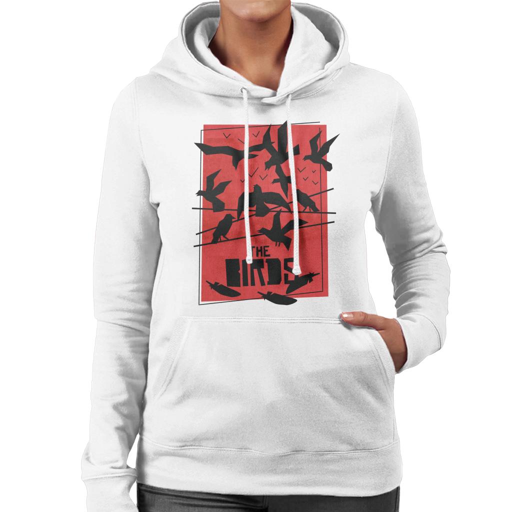 The Birds Power Line Silhouettes Women's Hooded Sweatshirt product image 4