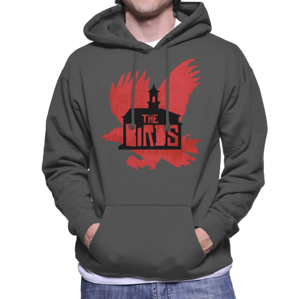 The Birds Schoolhouse Silhouettes Men's Hooded Sweatshirt product image 1
