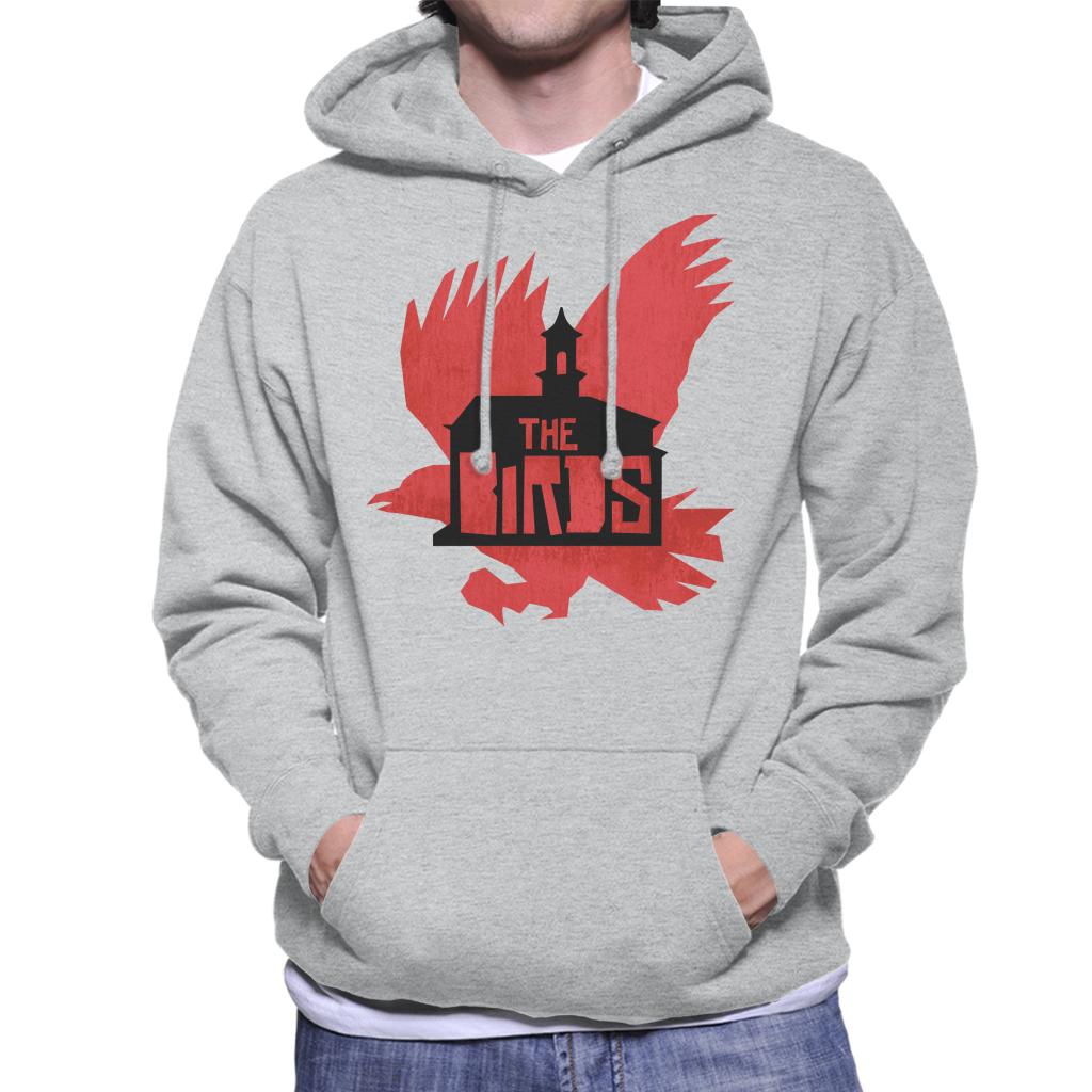 The Birds Schoolhouse Silhouettes Men's Hooded Sweatshirt product image 4