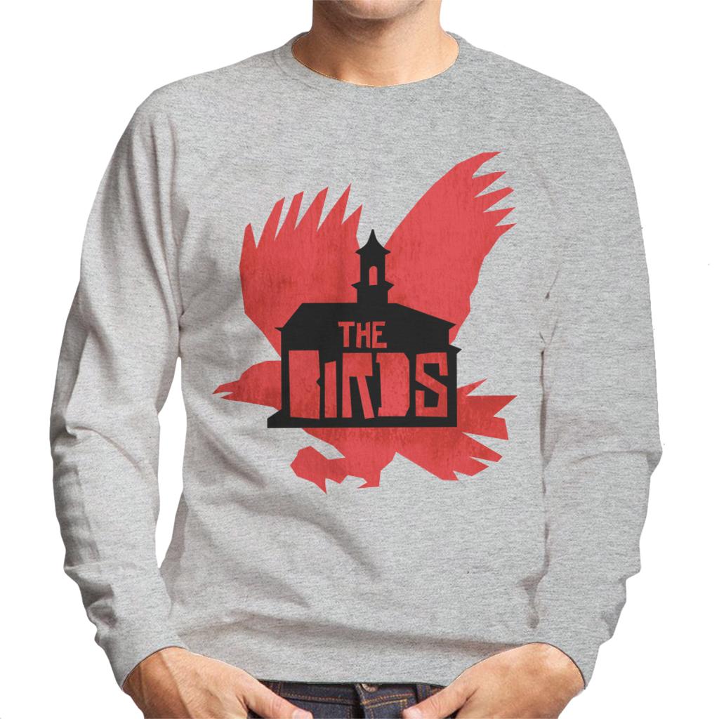 The Birds Schoolhouse Silhouettes Men's Sweatshirt product image 4