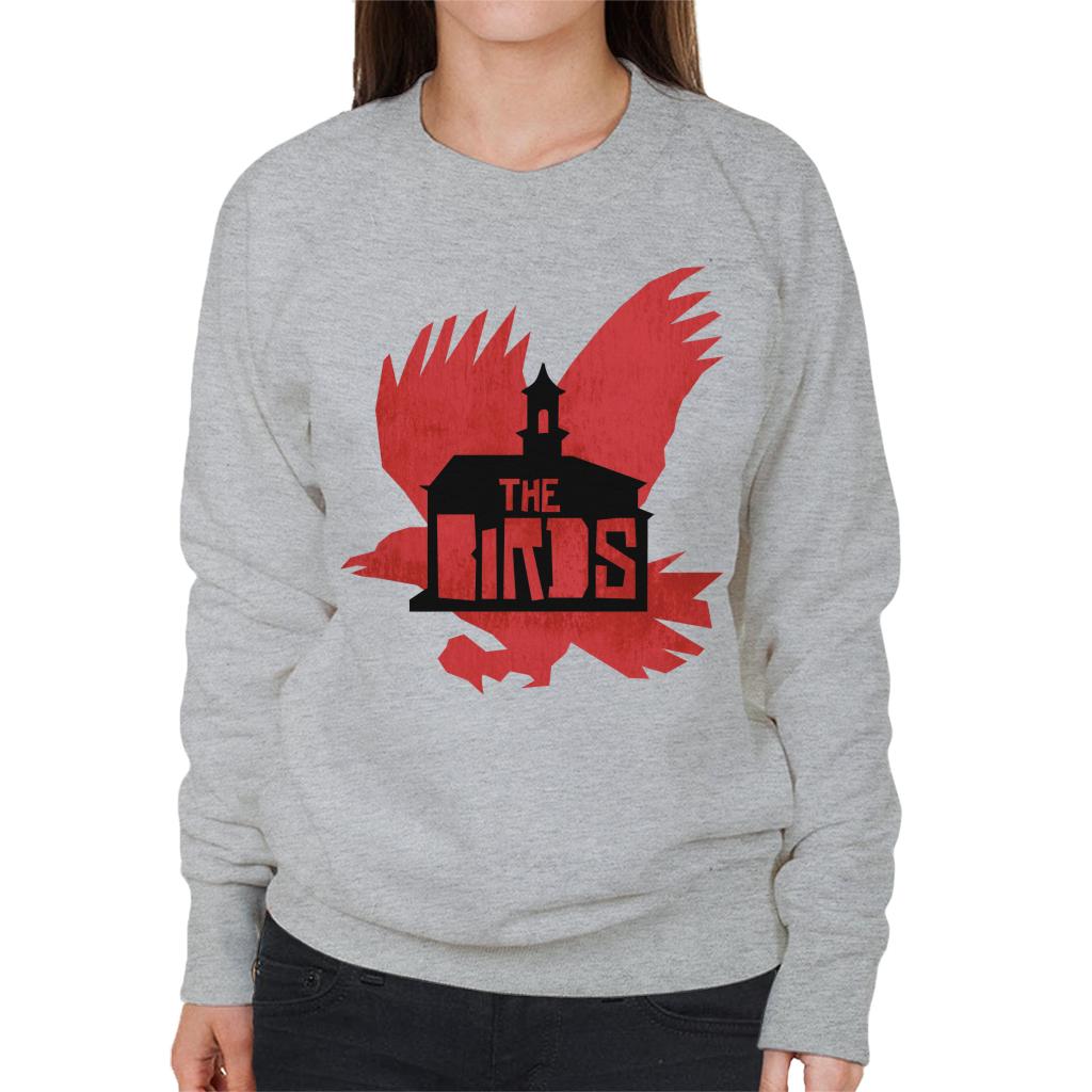 The Birds Schoolhouse Silhouettes Women's Sweatshirt product image 4