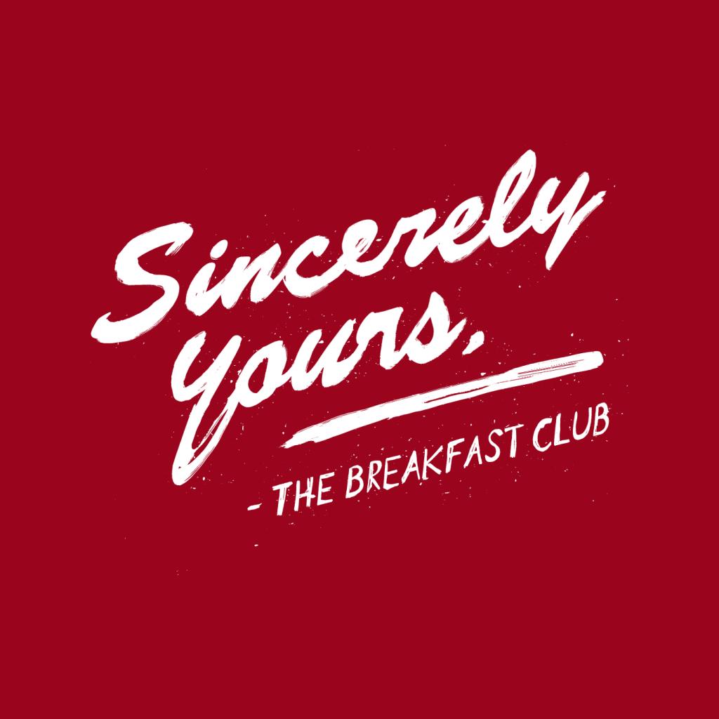 The Breakfast Club Sincerely Yours Women's T-Shirt product image 5