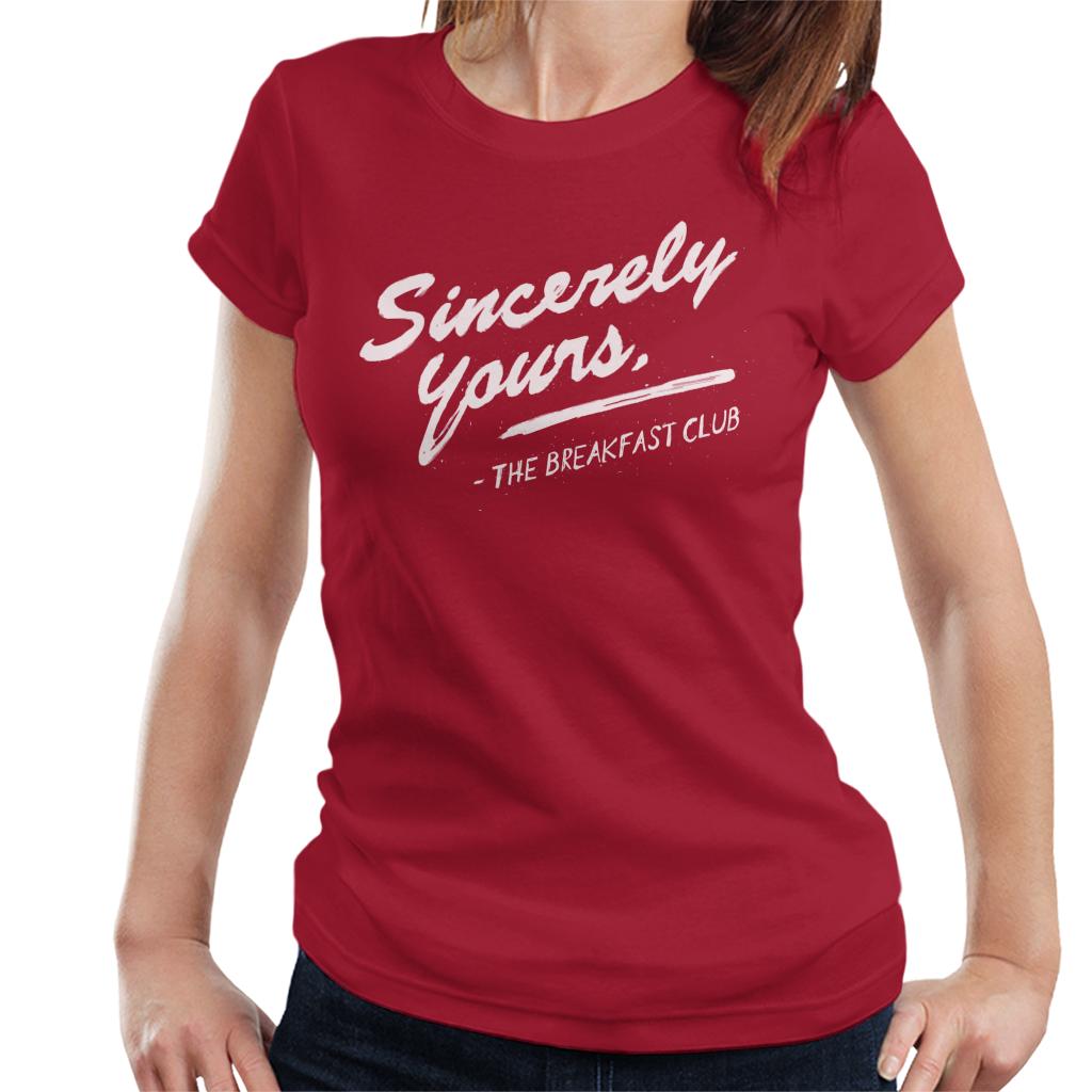 The Breakfast Club Sincerely Yours Women's T-Shirt product image 4