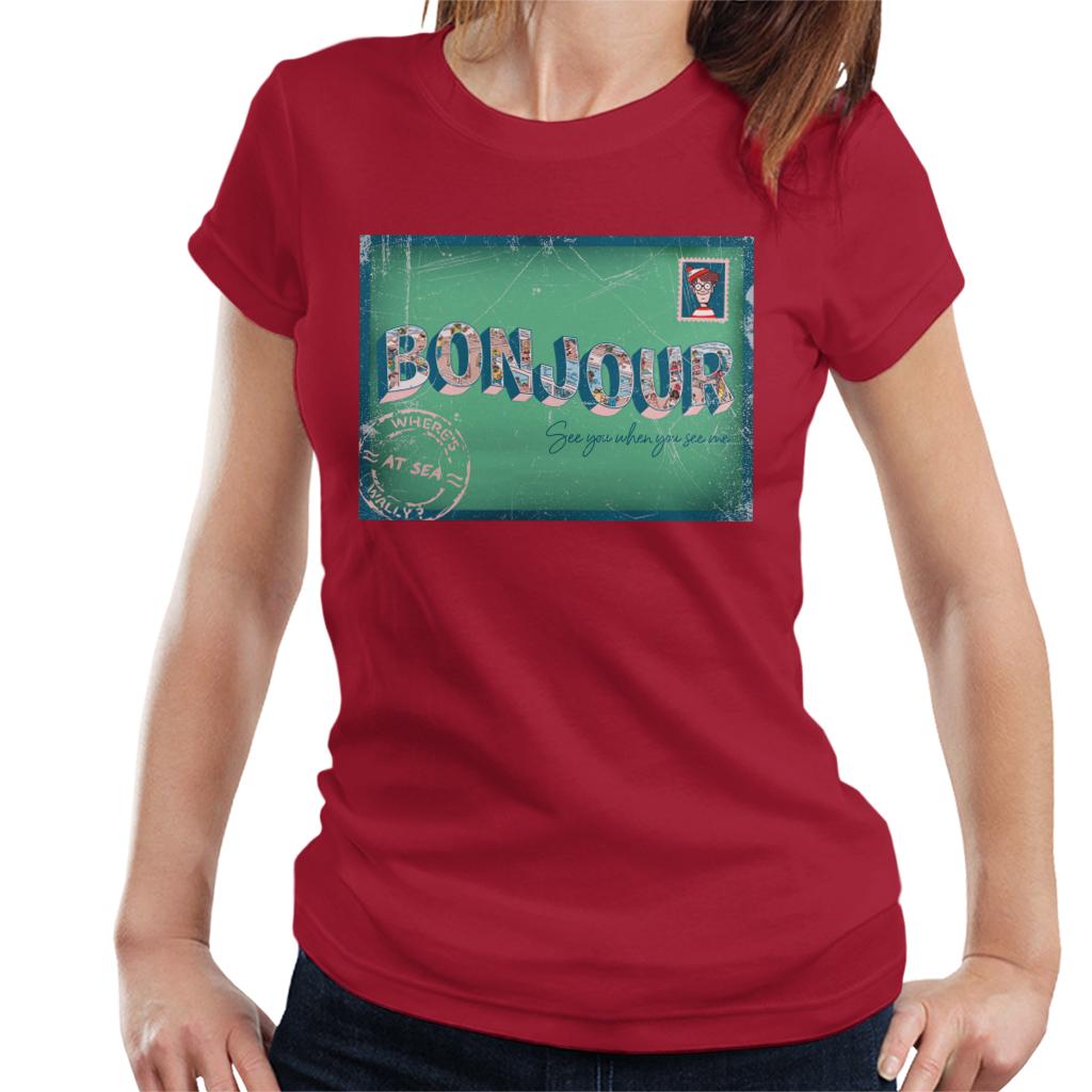Where's Wally At Sea Illustration Bonjour Women's T-Shirt product image 4