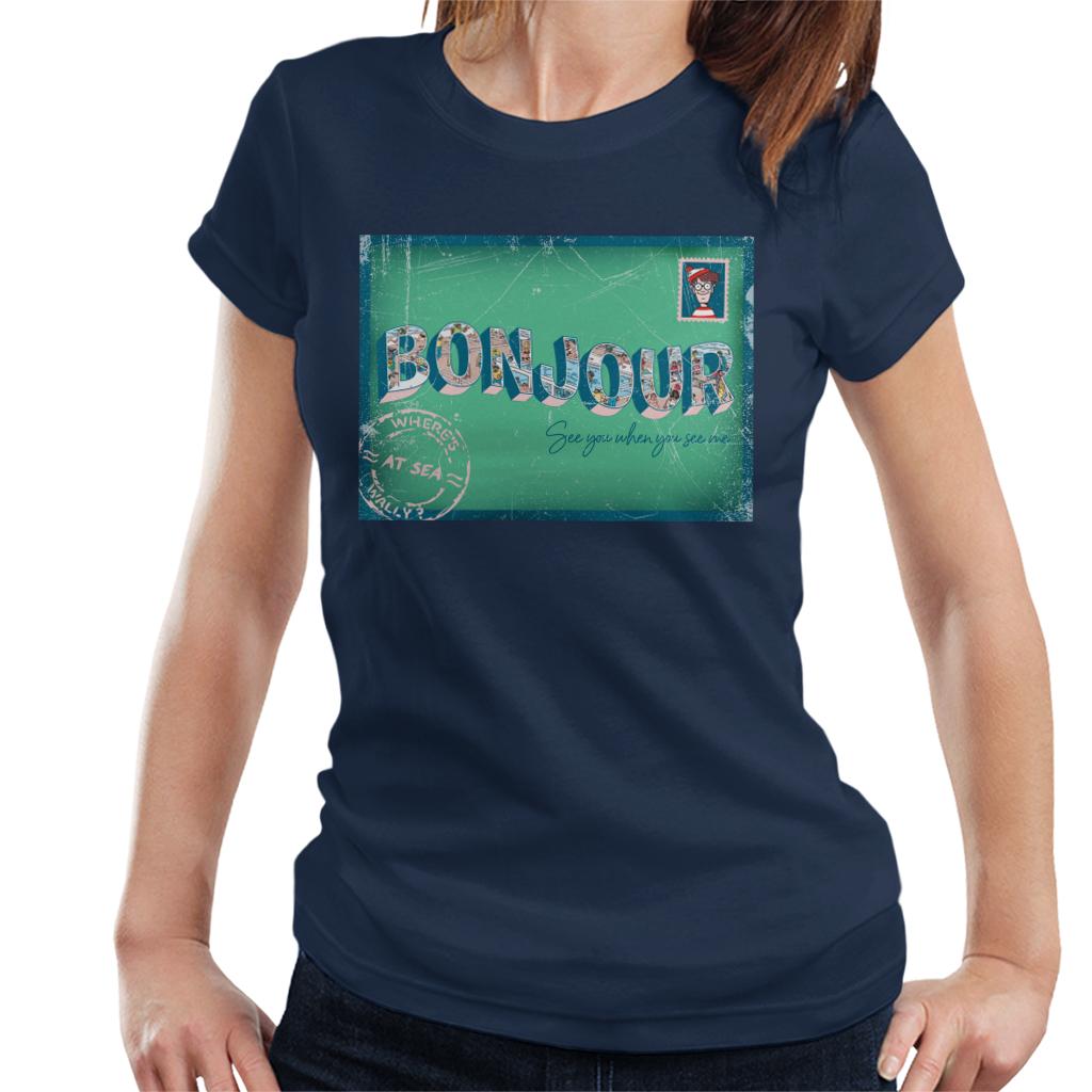 Where's Wally At Sea Illustration Bonjour Women's T-Shirt product image 1