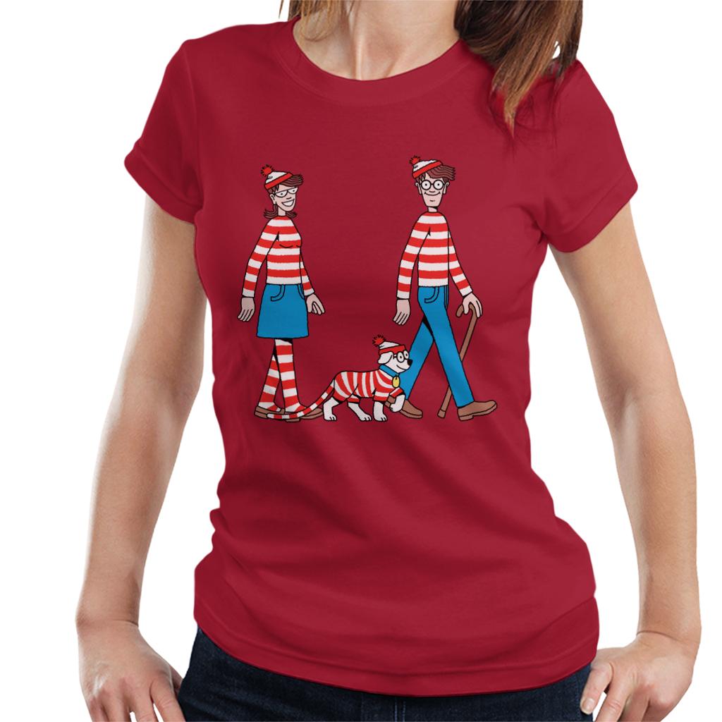 Where's Wally Walking With Wenda And Woof Women's T-Shirt product image 4