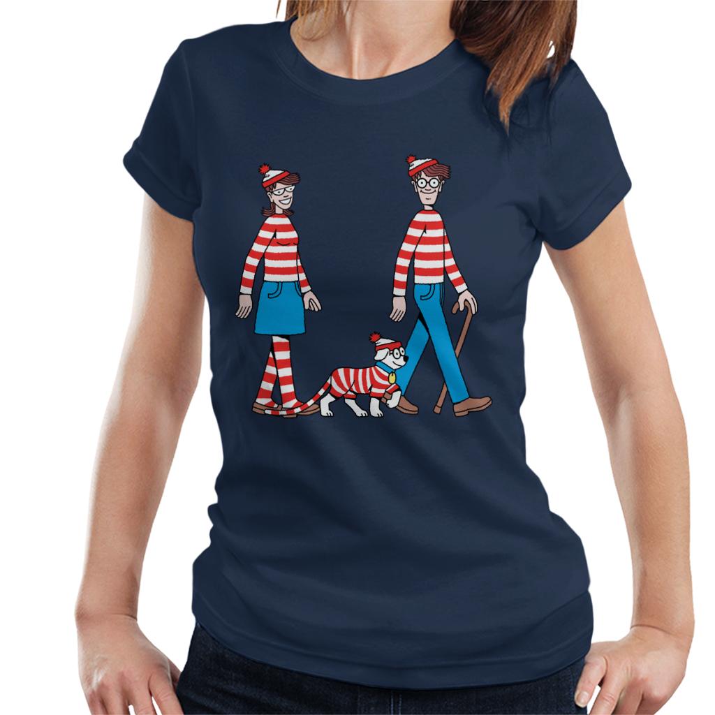 Where's Wally Walking With Wenda And Woof Women's T-Shirt product image 1