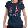 Where's Wally Walking With Wenda And Woof Women's T-Shirt product image 1