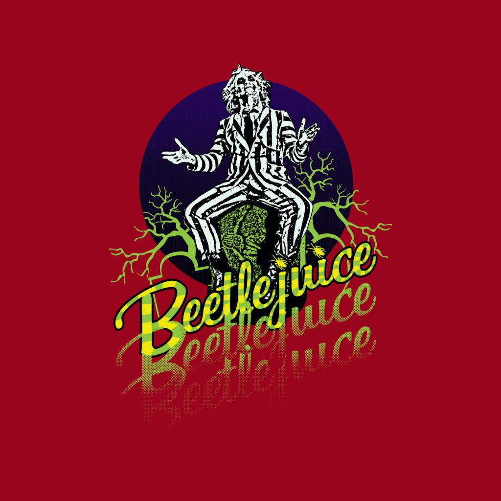 Beetlejuice Halloween Striped Suit Women's T-Shirt product image 5