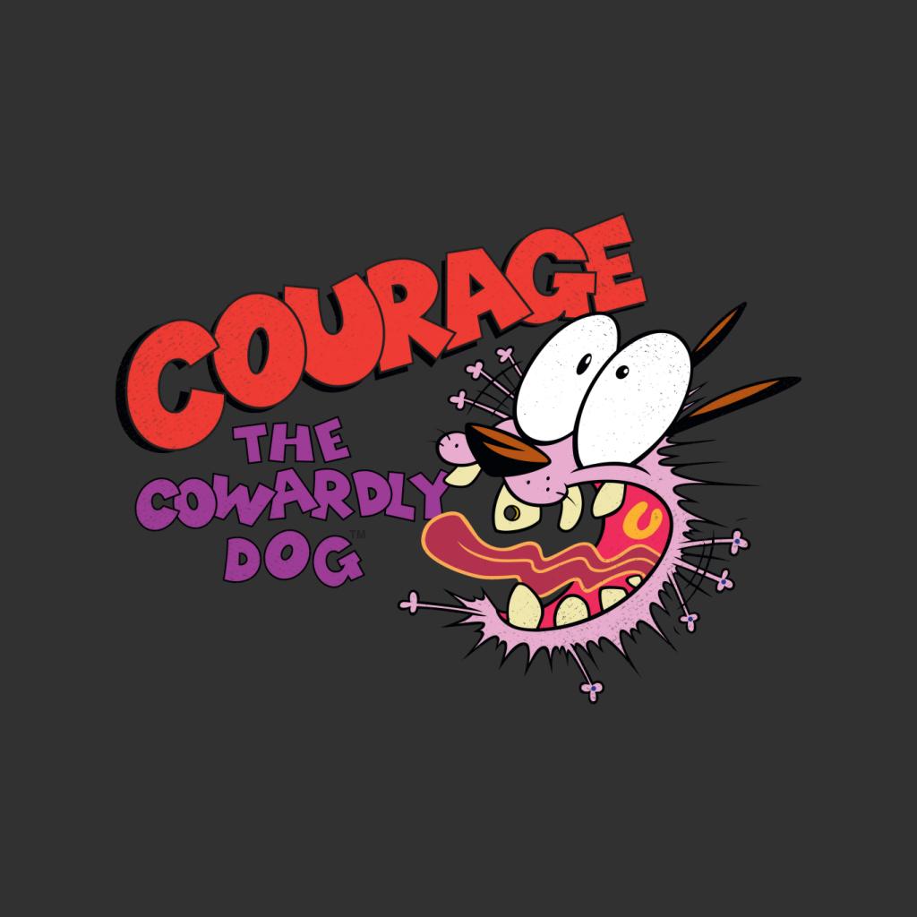 Courage The Cowardly Dog Halloween Scared Women's T-Shirt product image 2