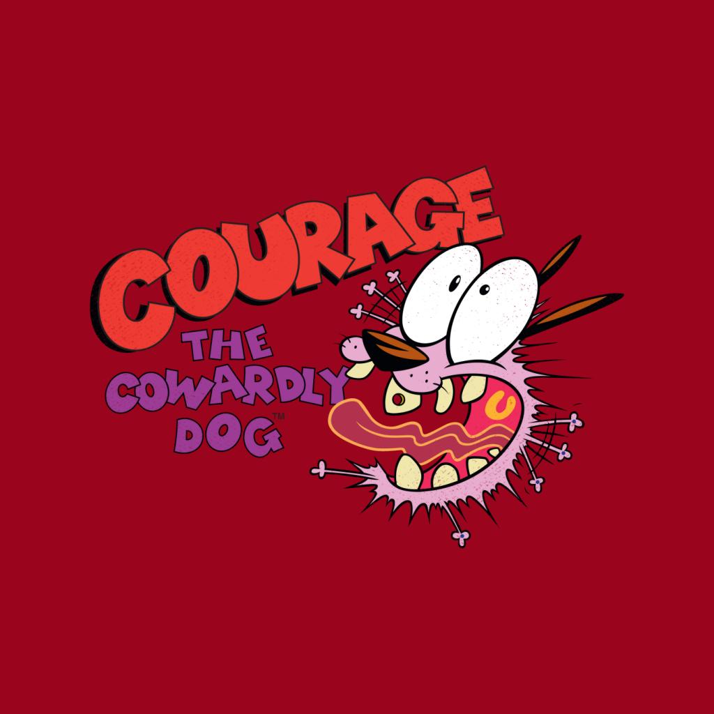 Courage The Cowardly Dog Halloween Scared Women's T-Shirt product image 7