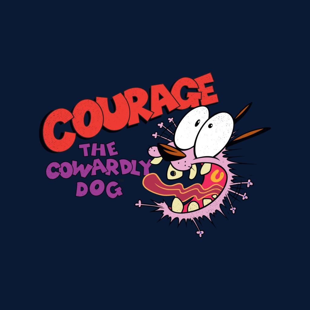 Courage The Cowardly Dog Halloween Scared Women's T-Shirt product image 5