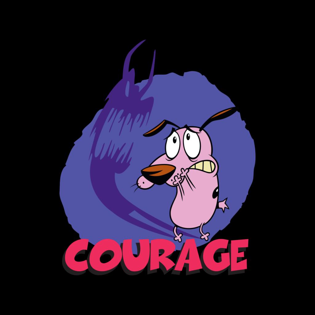 Courage The Cowardly Dog Halloween Scary Shadow Women's product image 2