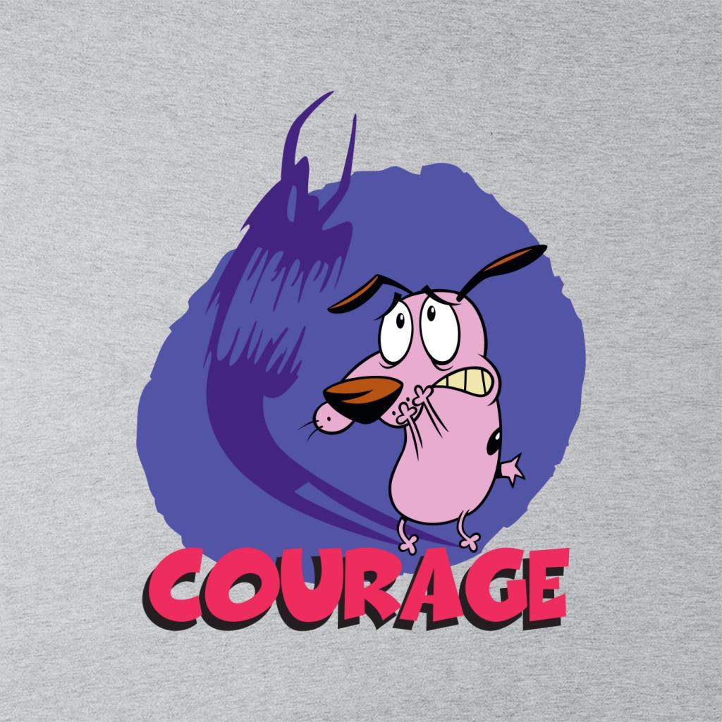 Courage The Cowardly Dog Halloween Scary Shadow Women's product image 5