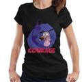 Courage The Cowardly Dog Halloween Scary Shadow Women's product image 1