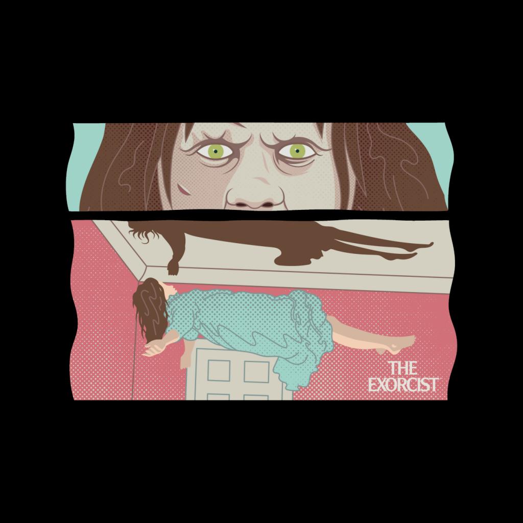 The Exorcist Regan Levitation Close Up Women's T-Shirt product image 2