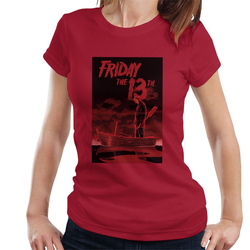 Friday 13th Crimson Boat Women's T-Shirt product image 6