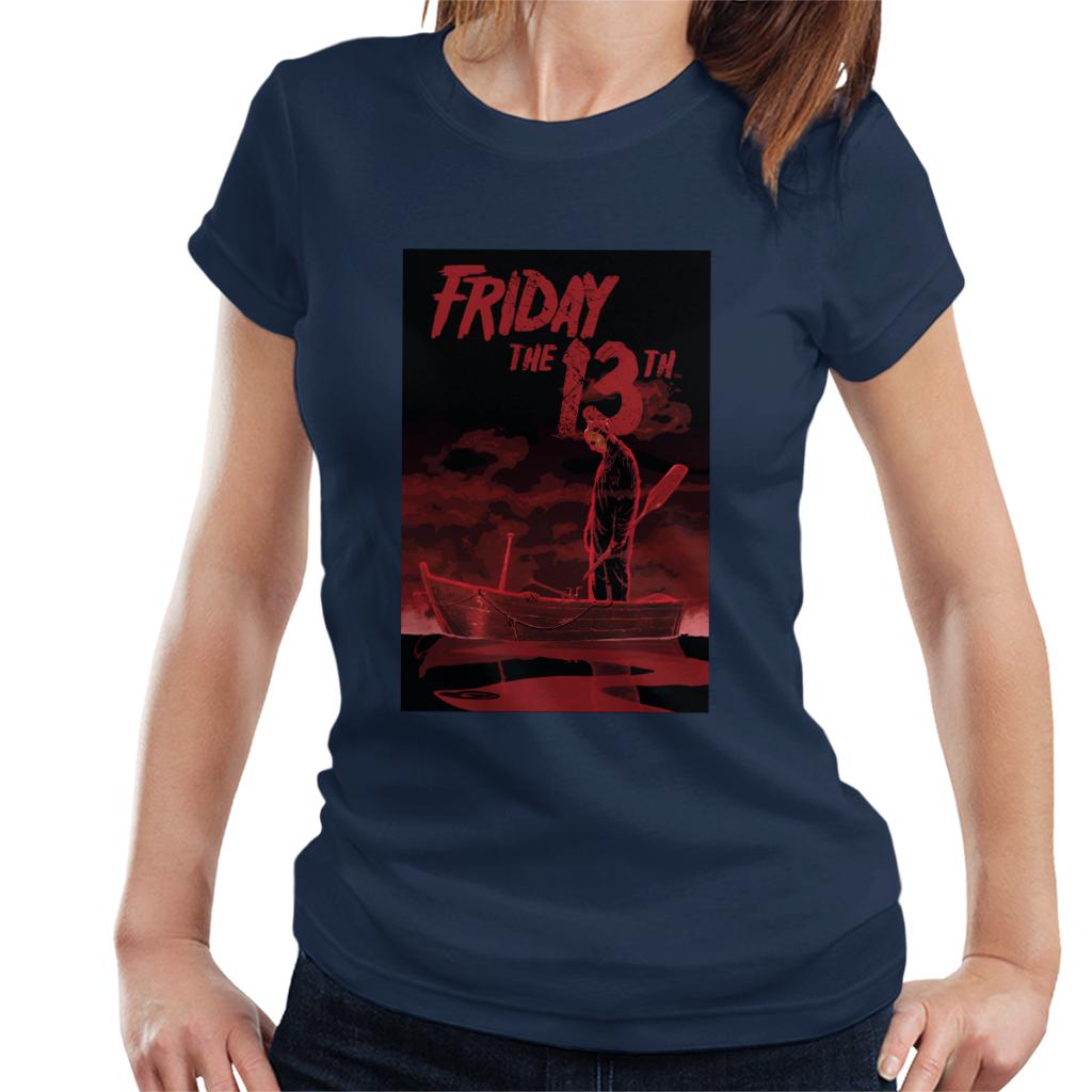 Friday 13th Crimson Boat Women's T-Shirt product image 4