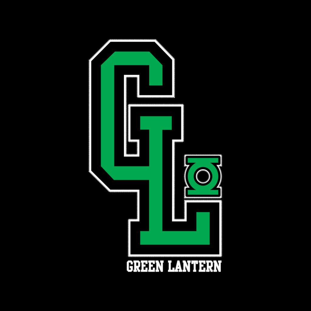 Green Lantern GL College Sports Initials Men's Sweatshirt product image 2