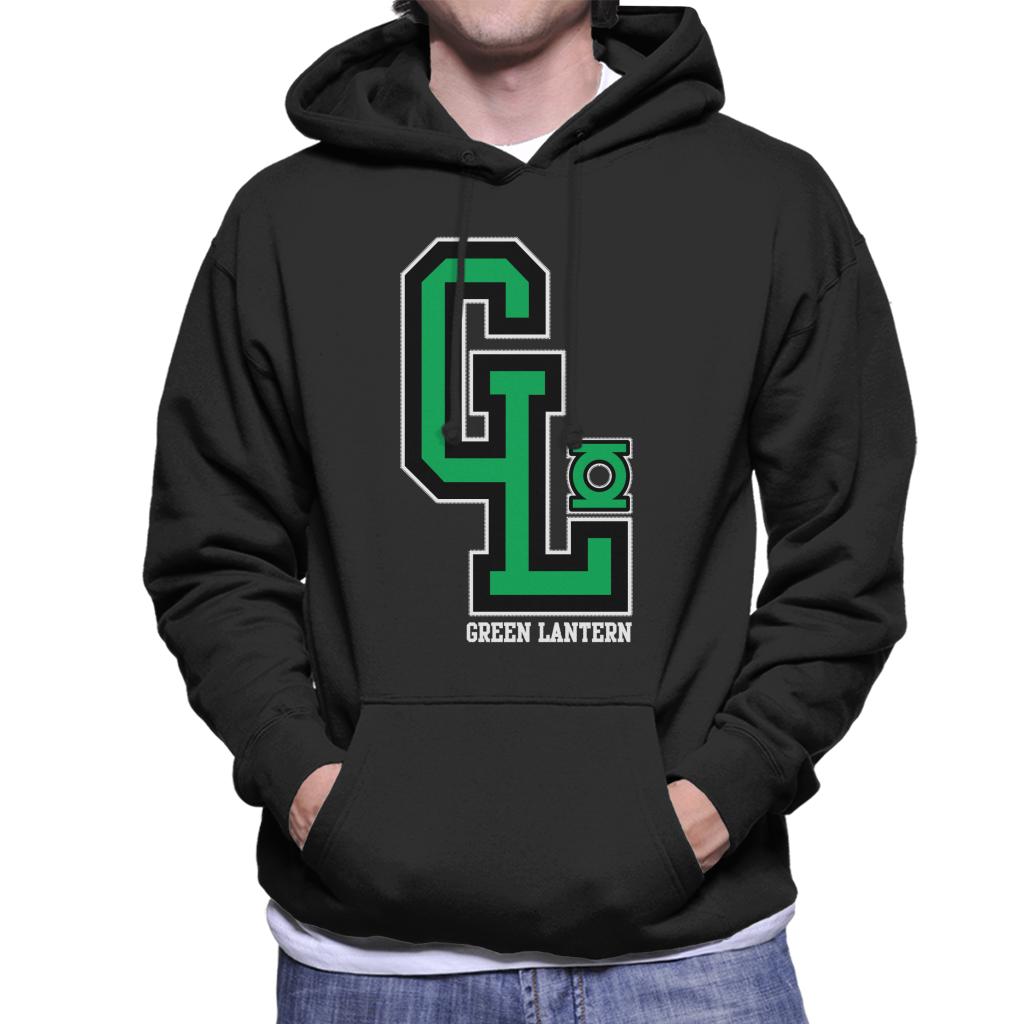 Green Lantern GL College Sports Initials Men's Hooded product image 1