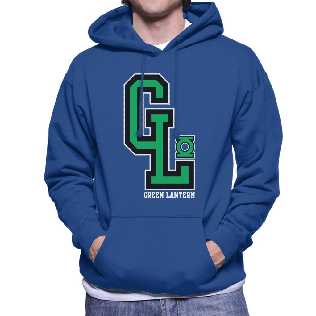 Green Lantern GL College Sports Initials Men's Hooded product image 6