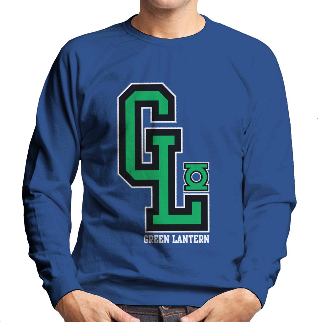 Green Lantern GL College Sports Initials Men's Sweatshirt product image 6
