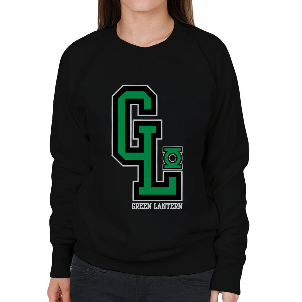 Green Lantern GL College Sports Initials Women's Sweatshirt product image 1