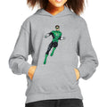 Green Lantern Ring Pose Kid's Hooded Sweatshirt