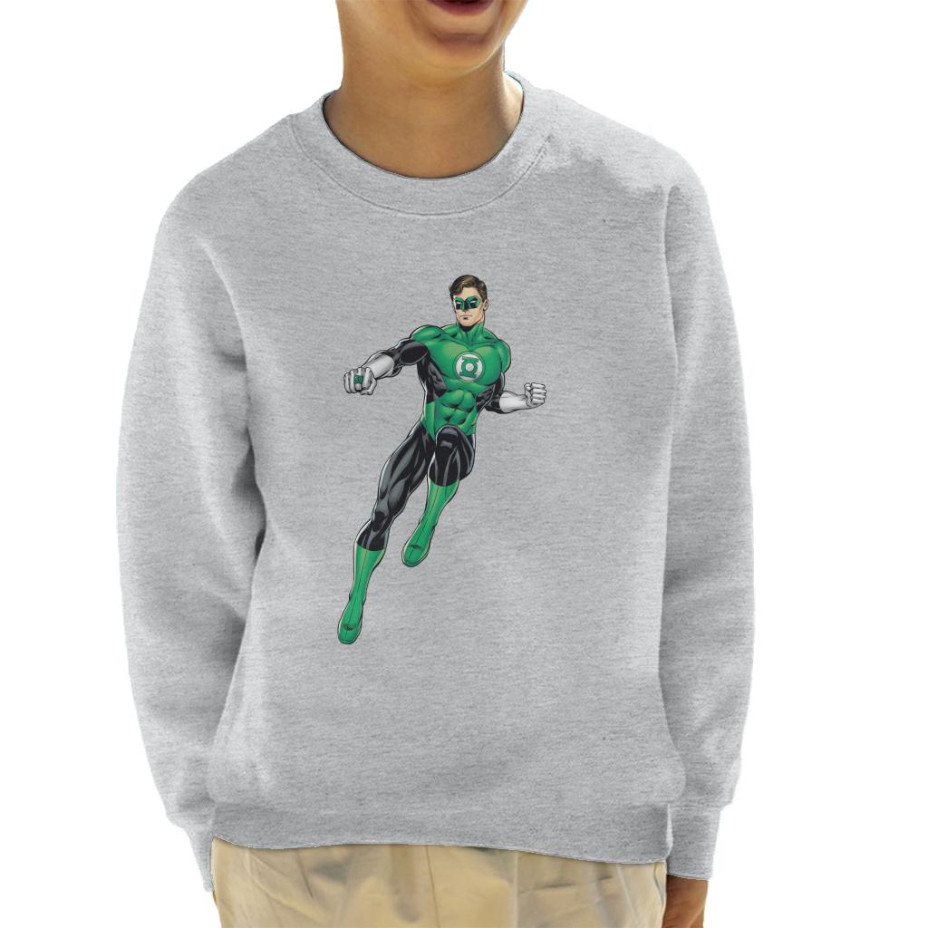 Green Lantern Ring Pose Kid's Sweatshirt
